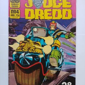Komiks Judge Dredd #4 1989