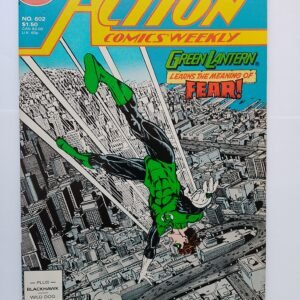 Komiks Action Comics #602 1988 First Cover Since 1939 without Superman