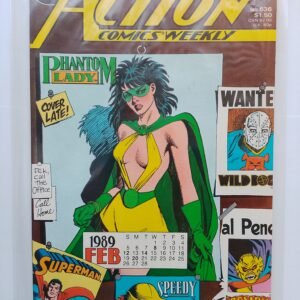 Komiks Action Comics #636 1989 1st App Second Phantom Lady