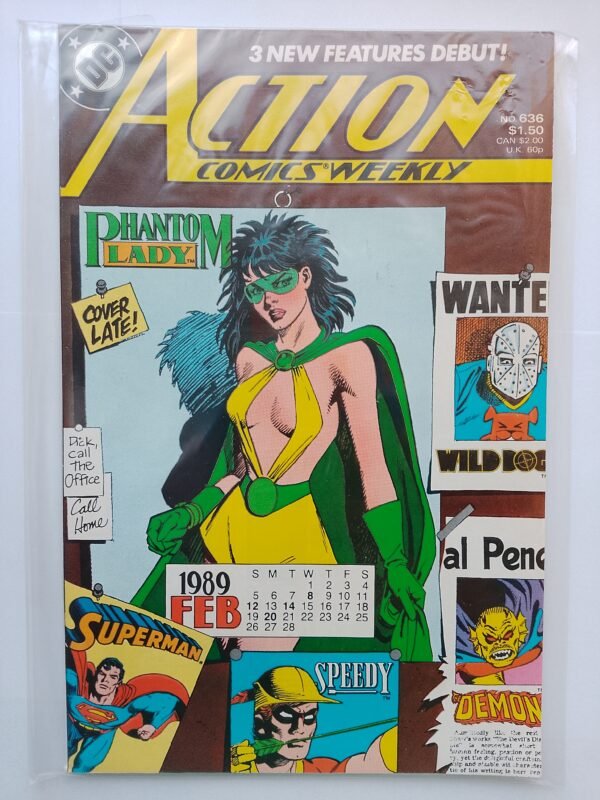 IMG_20260522_050033 Komiks Action Comics #636 1989 1st App Second Phantom Lady