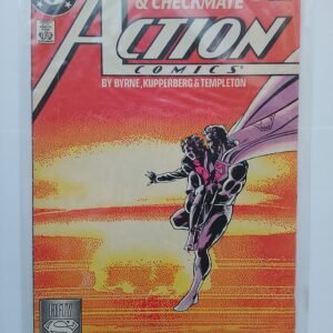 Komiks Action Comics #598 March 1988 1st App Checkmate