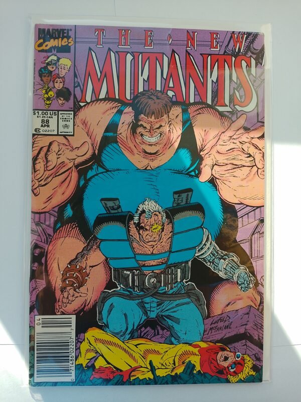 Komiks The New Mutants #88 April 1990 2nd App Cable