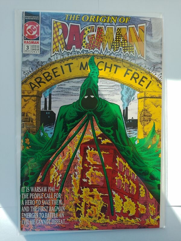 Komiks Ragman #3 Dec 1991 Warsaw WWII