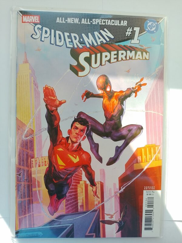 Komiks Spiderman Superman #1 June 2026 1:50 Variant Cover