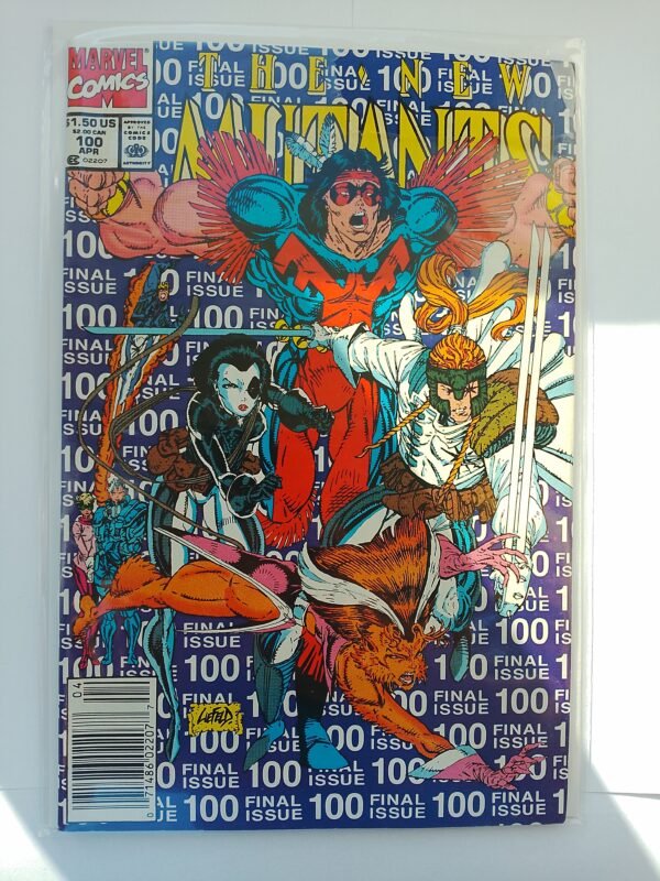 Komiks The New Mutants #100 April 1991 1st App X-Force&Shatterstar