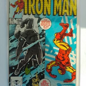 Komiks Iron Man #194 May 1985 Death of Enforcer