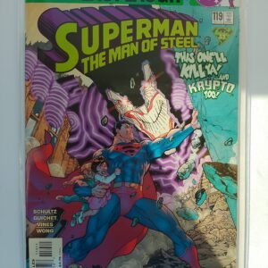 Komiks Superman The Man of Steel #119 Dec 2001 Jim Lee Cover