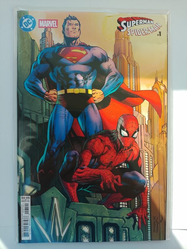 Komiks Superman Spiderman #1 May 2026 Jim Lee Cover