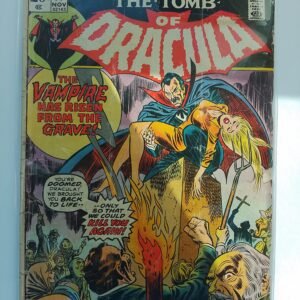 Komiks Tomb of Dracula #14 Nov 1973 4th App Blade
