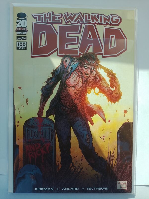 IMG_20260523_070642 Komiks The Walking Dead #100 July 2012 1st App Negan&Lucille McFarlane Cover