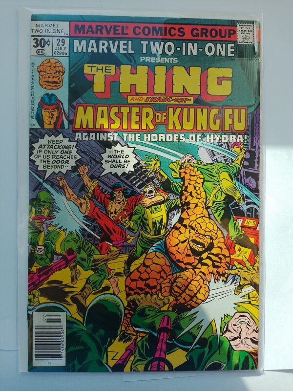 Komiks Marvel Two-In-One #29 July 1977 2nd App Spider-Woman
