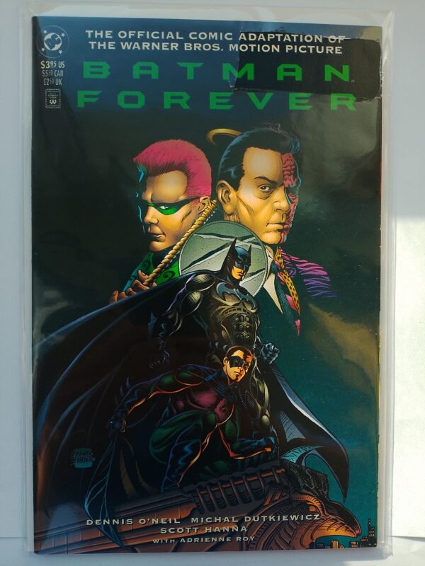 Komiks Batman Forever 1995 Movie Adaptation