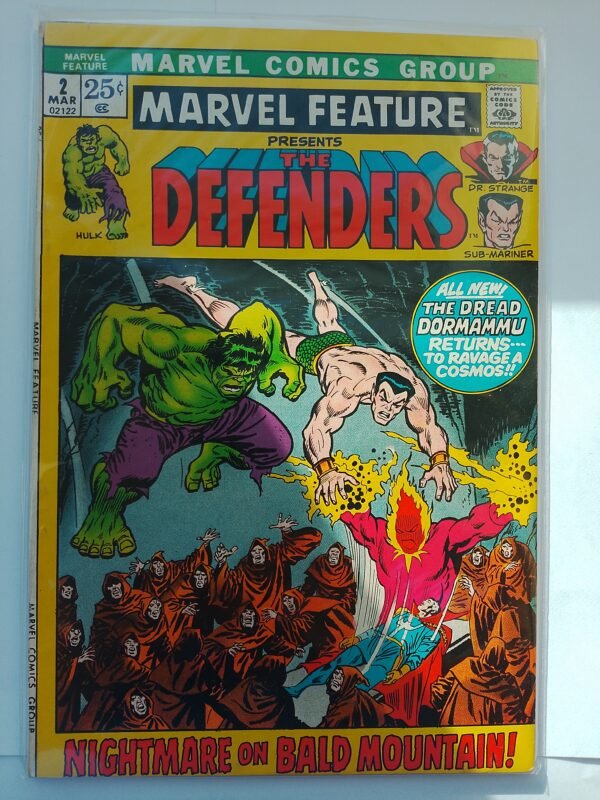 IMG_20260523_070731 Komiks Marvel Feature #2 March 1972 2nd App Defenders