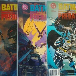 3 x Komiks Batman vs Predator 1991