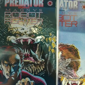 2 x Komiks Predator vs Magnus Robot Fighter Platinum Edition 1992