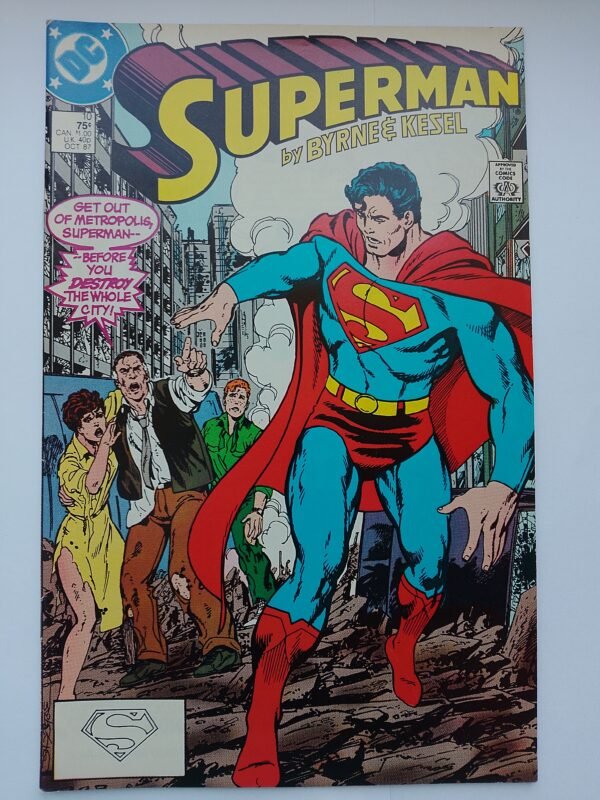 Komiks Superman #10 Oct 1987 Byrne