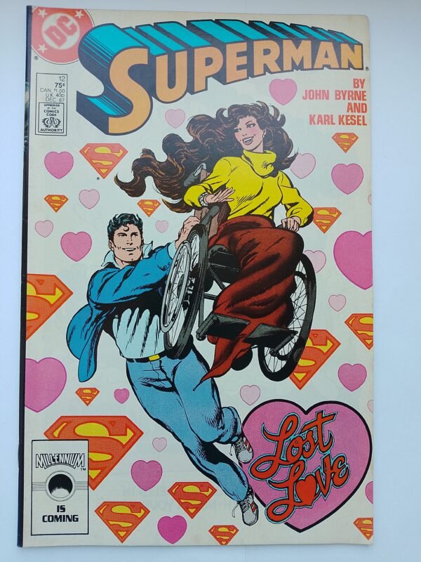 Komiks Superman #12 Dec 1987 Byrne