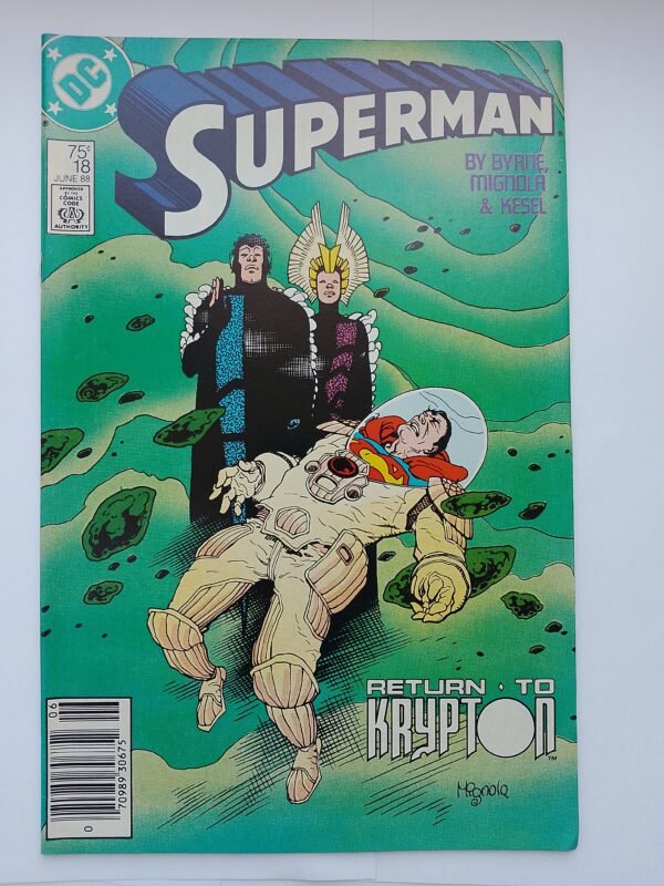 Komiks Superman #18 June 1988 Byrne