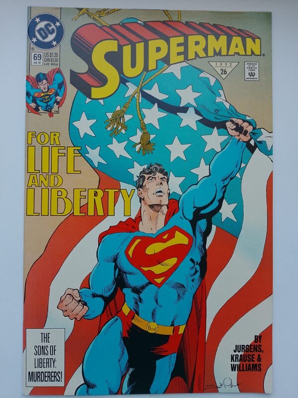 Komiks Superman #69 July 1992