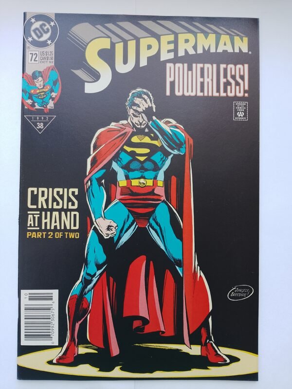 Komiks Superman #72 Oct 1992
