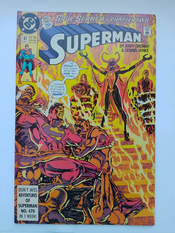 Komiks Superman #47 Sep 1990