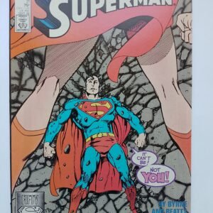 Komiks Superman #21 Sept 1988 Byrne Cover