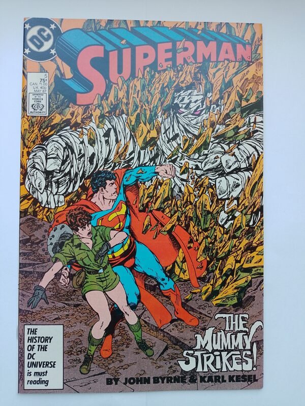 IMG_20260526_142118 Komiks Superman #5 May 1987 Byrne Cover