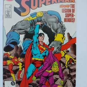 Komiks Superman #8 Aug 1987 Byrne Cover