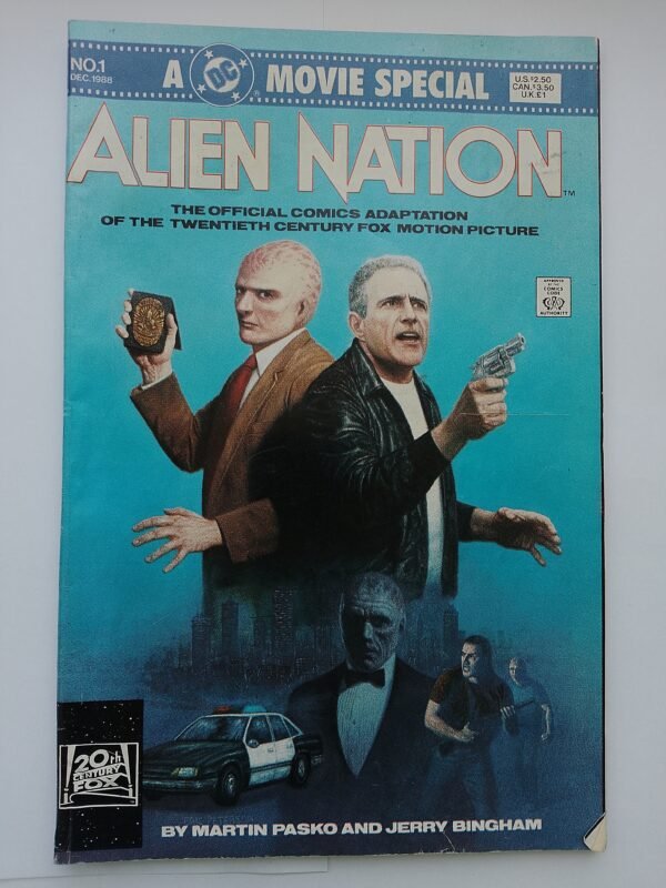 Komiks Alien Nation #1 1988 Movie Special