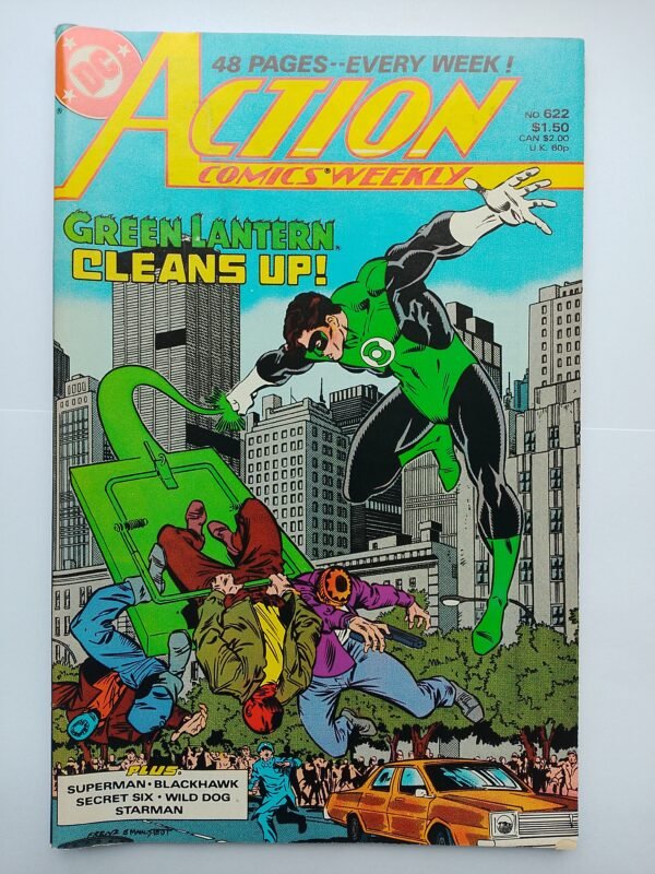 Komiks Action Comics #622 Oct 1988