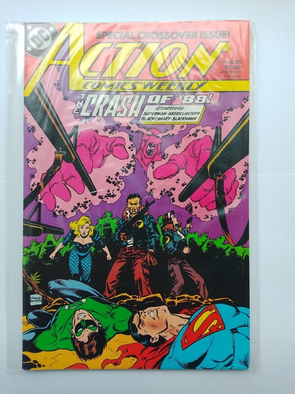 Komiks Action Comics #635 1989