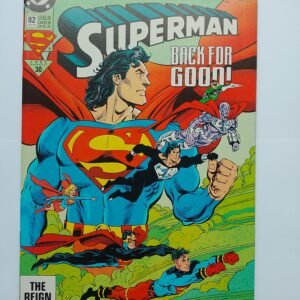Komiks Superman #82 Oct 1993 Reign is Over!