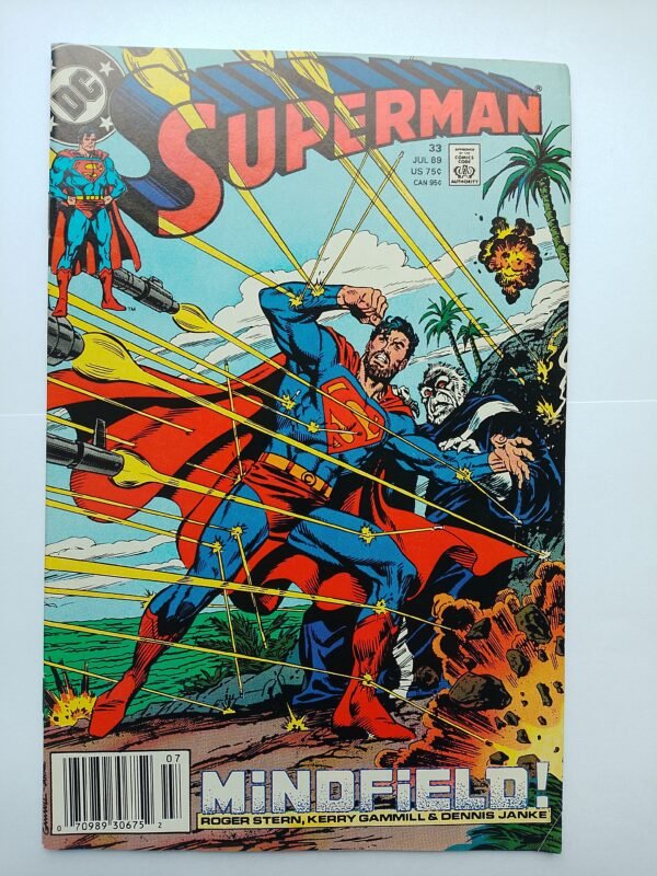 Komiks Superman #33 July 1989