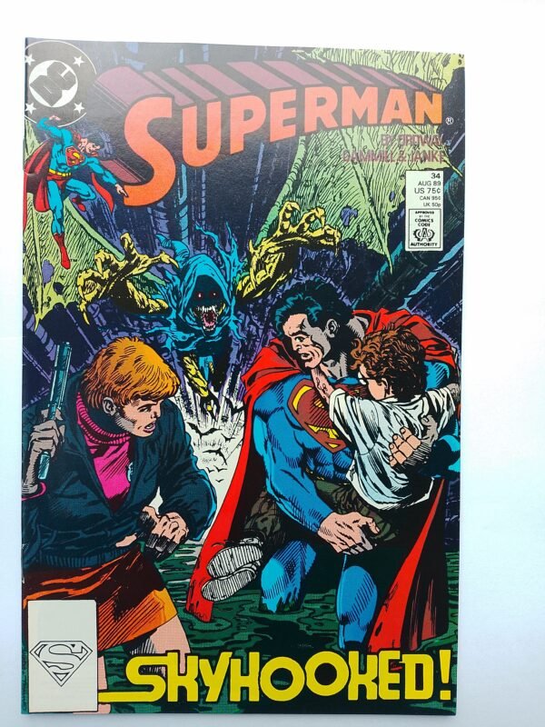 Komiks Superman #34 Aug 1989