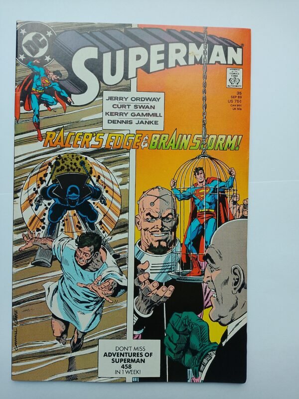Komiks Superman #35 Sep 1989