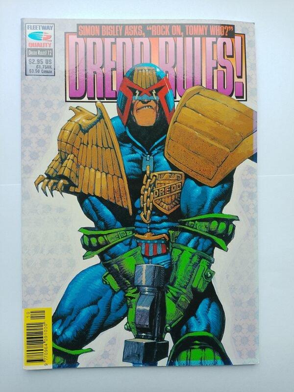 IMG_20260530_163339 Komiks Dredd Rules #12 Dec 1992