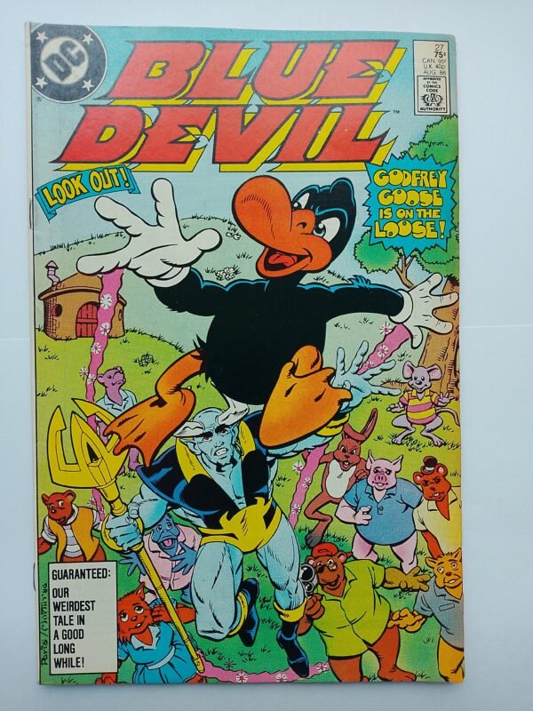 Komiks Blue Devil #27 Aug 1986