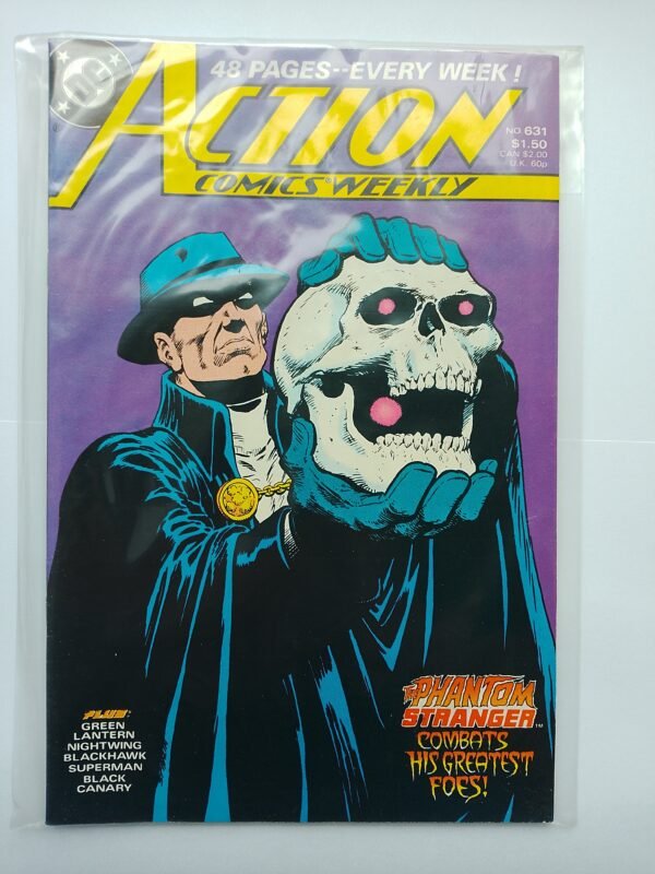 Komiks Action Comics #631 1988 Phantom Stranger