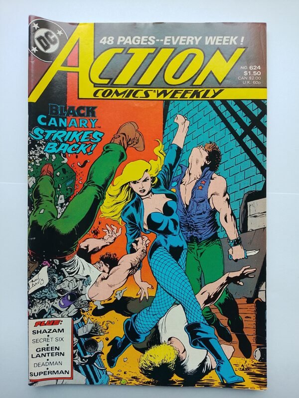 Komiks Action Comics #624 Nov 1988 Alan Davis Cover