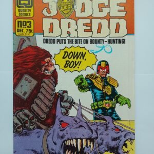 Komiks Judge Dredd #3 Dec 1986