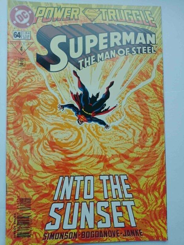Komiks Superman The Man of Steel #64 Jan 1997