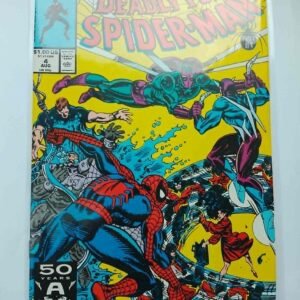 Komiks Deadly Foes of Spiderman #4 Aug 1991