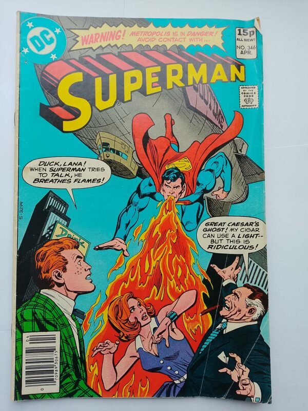 Komiks Superman #346 April 1980