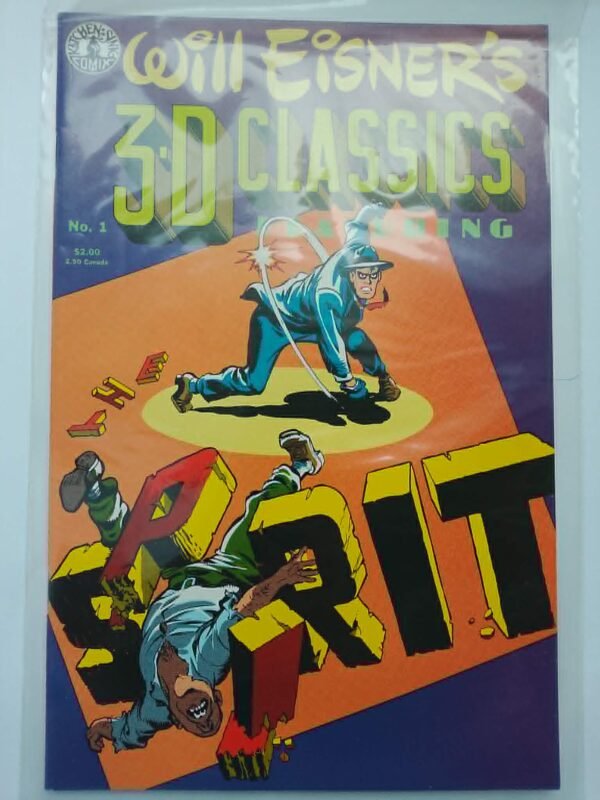 bf3d71a3-3f99-454f-a49e-6687ae39c5fb Komiks Will Eisner's 3-D Classics Featuring The Spirit #1 Dec 1985 + Glasses