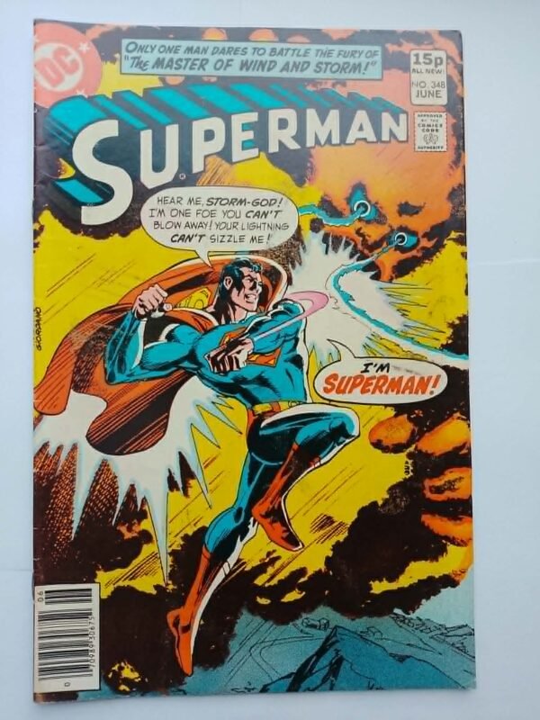 Komiks Superman #348 June 1980