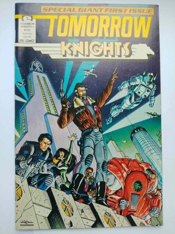 5 Komiks Tomorrow Knights #1 June 1990