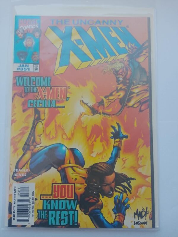 6ac48578-75d3-46d7-80d0-ca58f0ec3e6a Zestaw 24 Komiksów The Uncanny X-Men 1990' Box