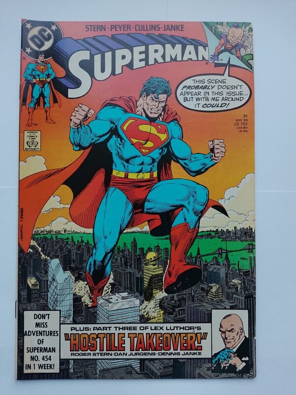 Komiks Superman #31 May 1989