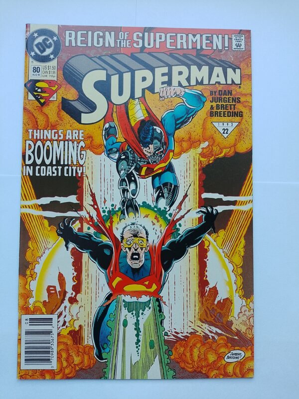 IMG_20260602_172043 Komiks Superman #80 Aug 1993