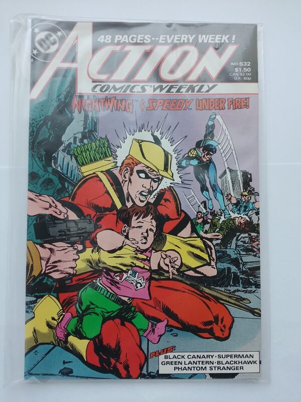 Komiks Action Comics #632 1988